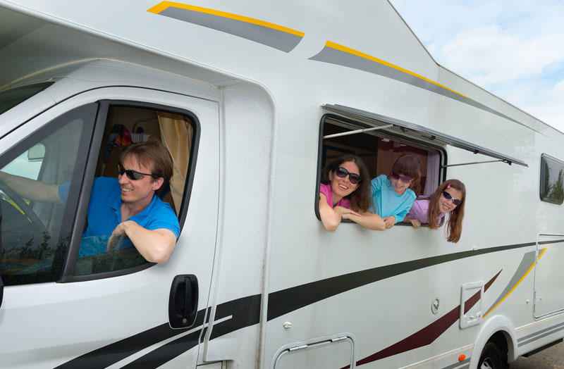 On the road with kids